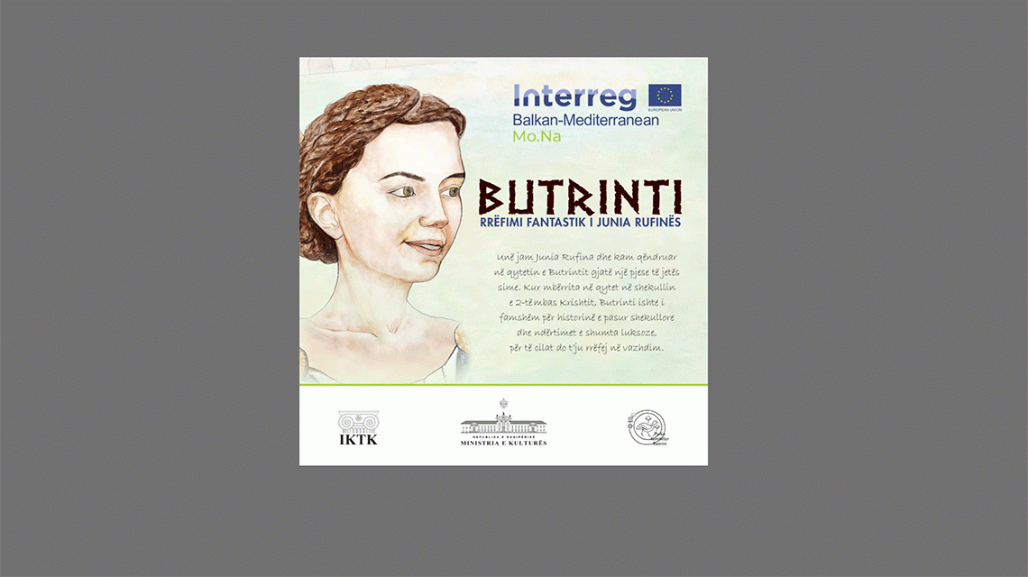 Storytelling Publication  Butrint - the fantastic story of Junia Rufina